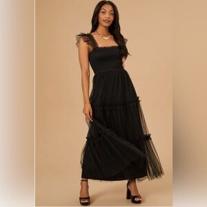 Altar’d State Kenna Tulle Maxi Dress